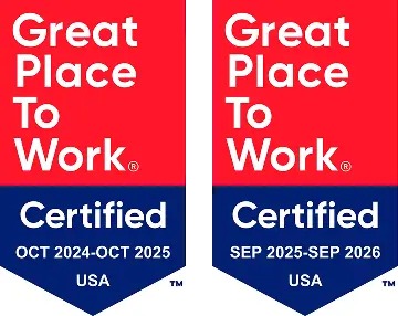 Great place to work badge