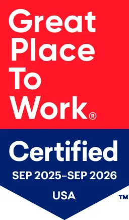 Great place to work badge